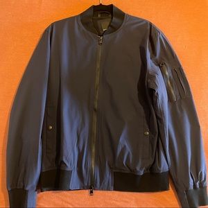 Banana Republic, Mens Blue Bomber Jacket, Size Medium